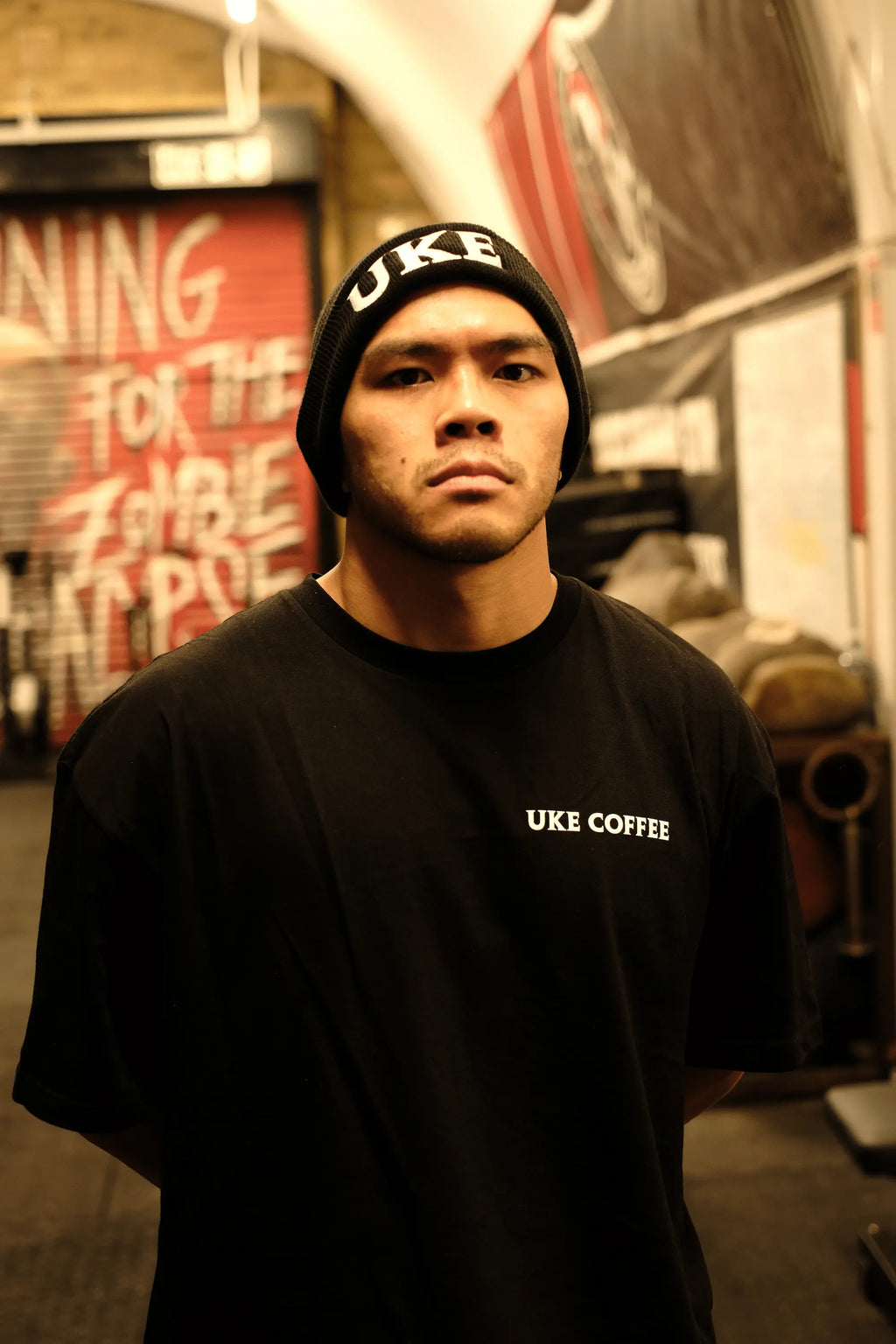 UKE CUPPING 001 T-SHIRT - Black