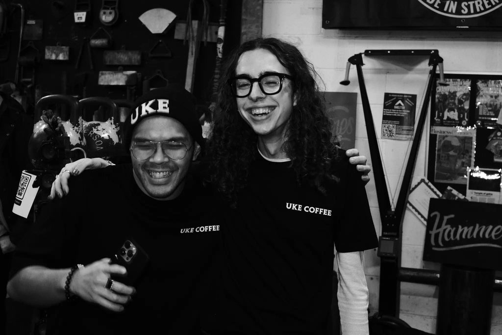 UKE CUPPING 001 T-SHIRT - Black